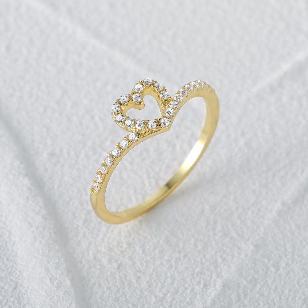 Dainty Heart Ring