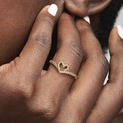 Dainty Heart Ring