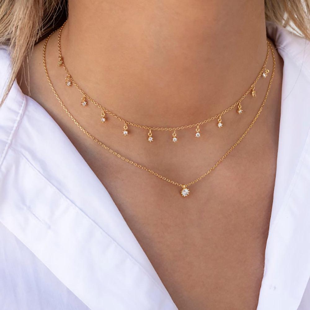 Dainty Zirconia Necklace