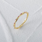Dots Twisted Ring