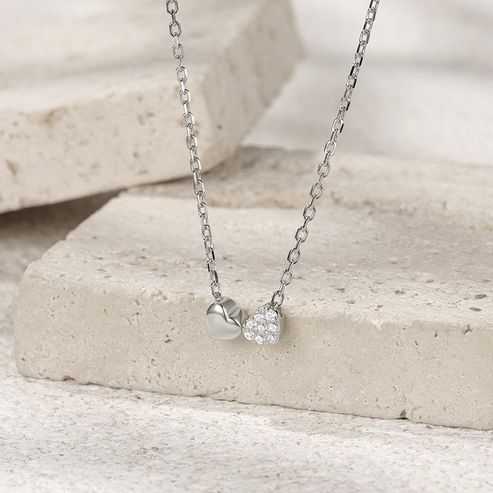 Double Heart Necklace