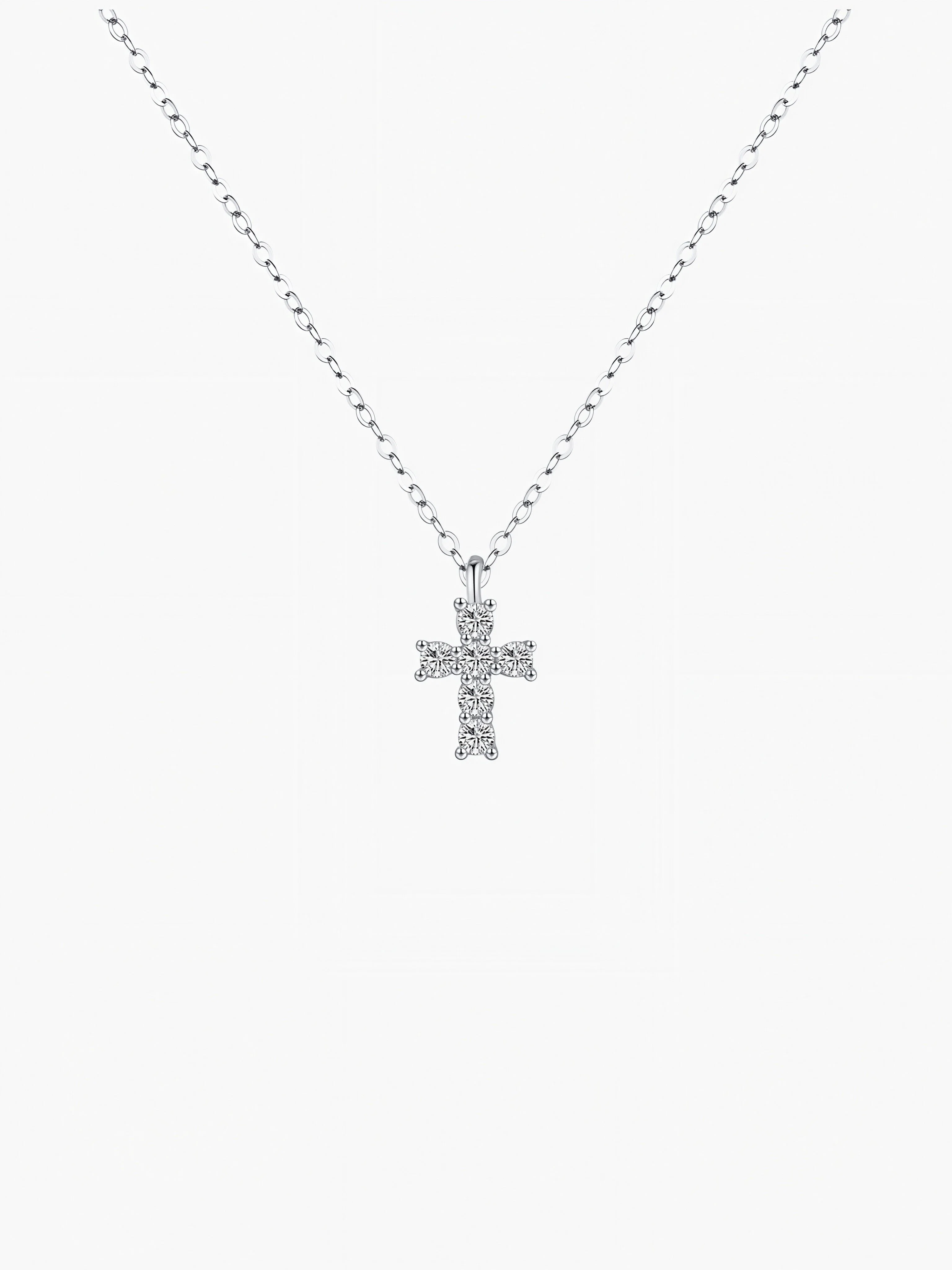 Faith Moissanite Necklace