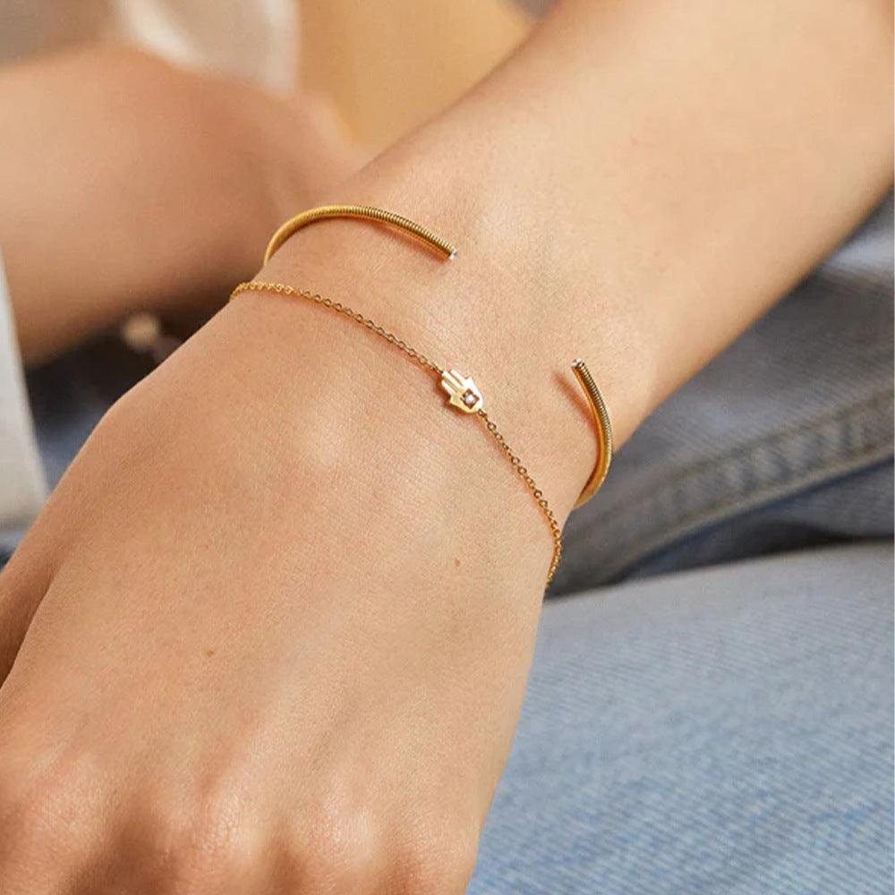Hamsa Hand Bracelet