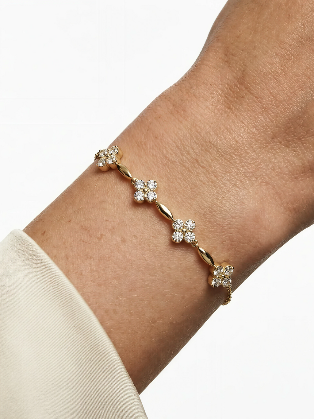 Miss Fortune Signature Moissanite Bracelet