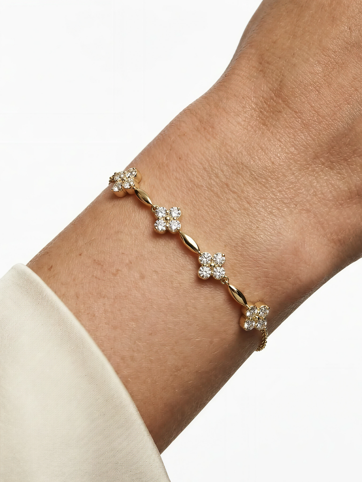 Miss Fortune Signature Moissanite Bracelet