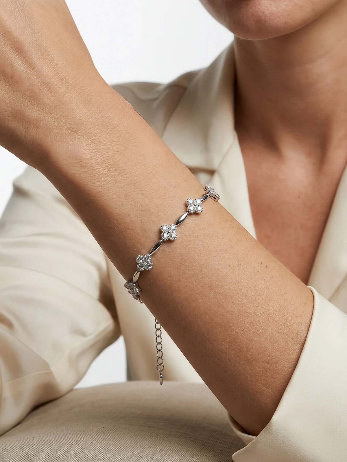 Miss Fortune Signature Moissanite Bracelet