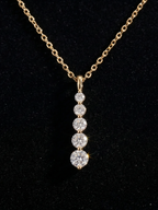 Sevra Moissanite Necklace