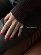 Hariette Moissanite Ring