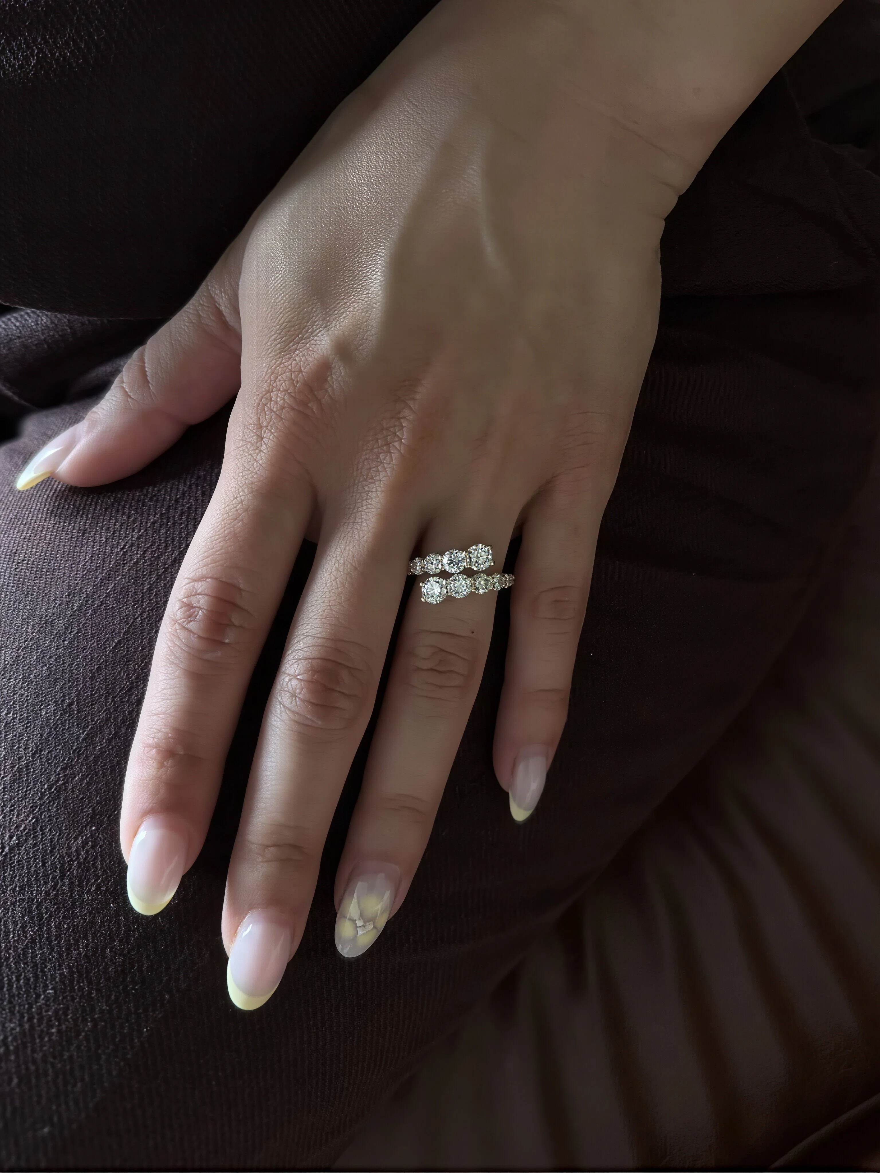 Hariette Moissanite Ring