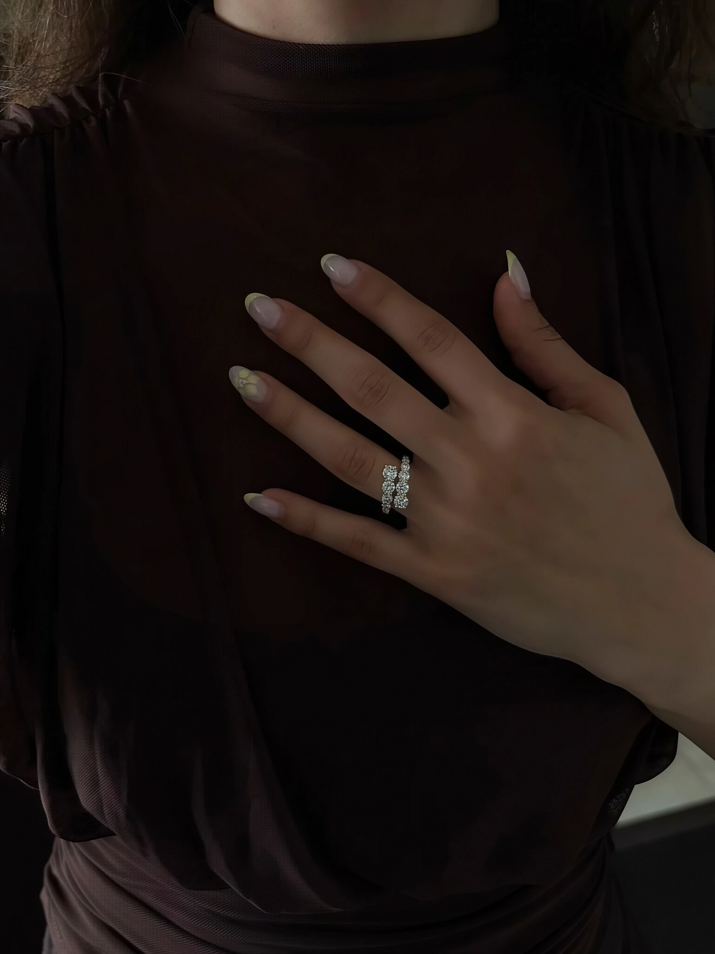 Hariette Moissanite Ring
