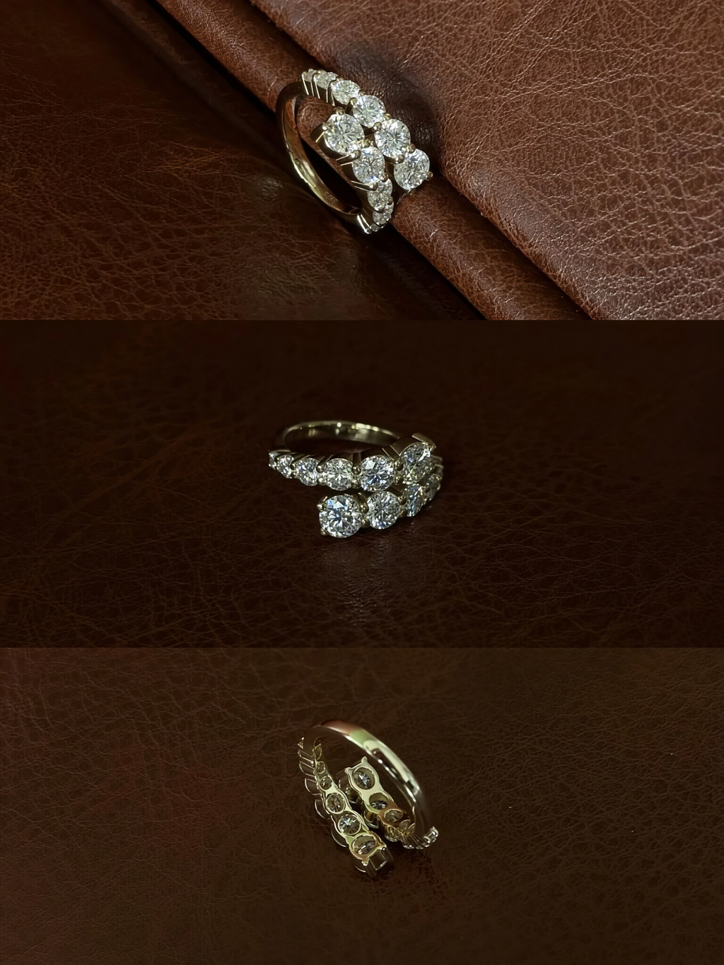 Hariette Moissanite Ring