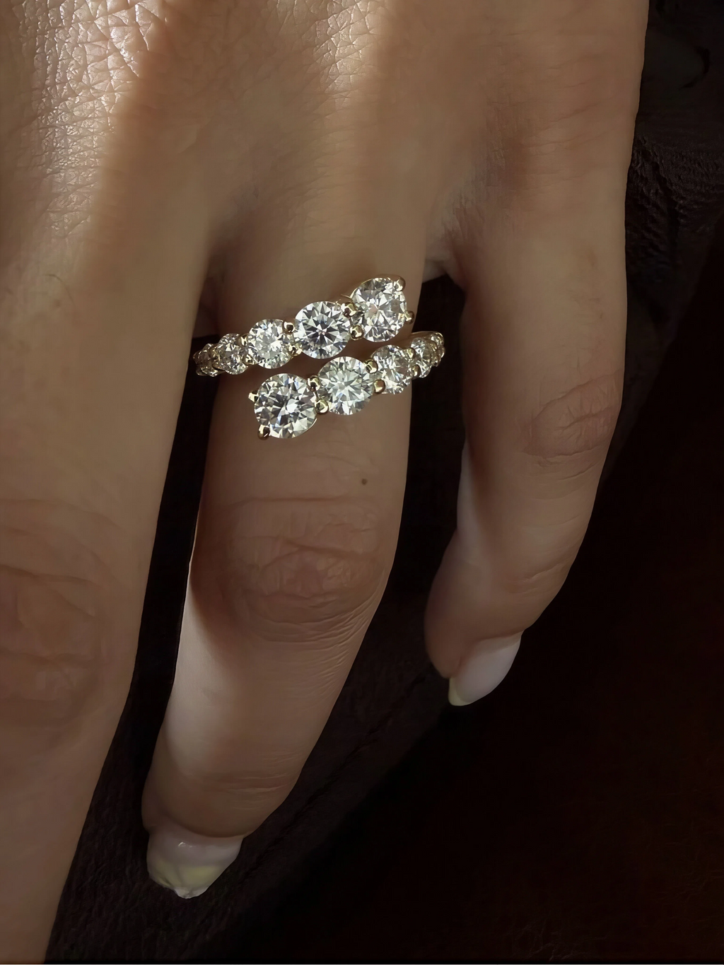 Hariette Moissanite Ring