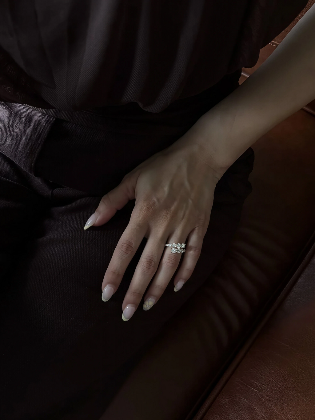 Hariette Moissanite Ring