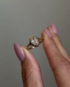 Riva Moissanite Signet Ring