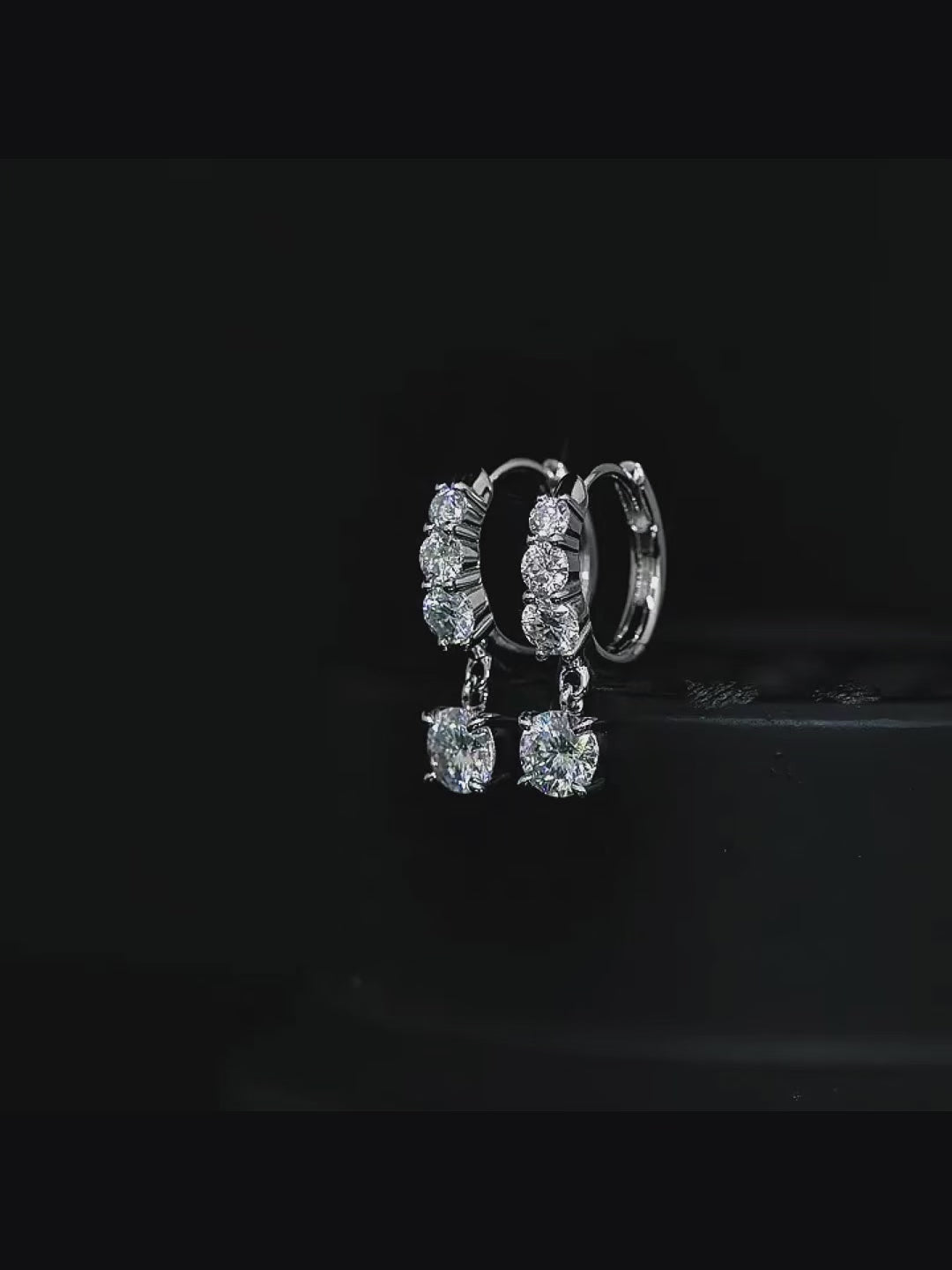 Mila Moissanite Earrings