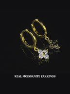 Miss Fortune Moissanite Earrings