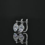 Zuri Moissanite Hoops