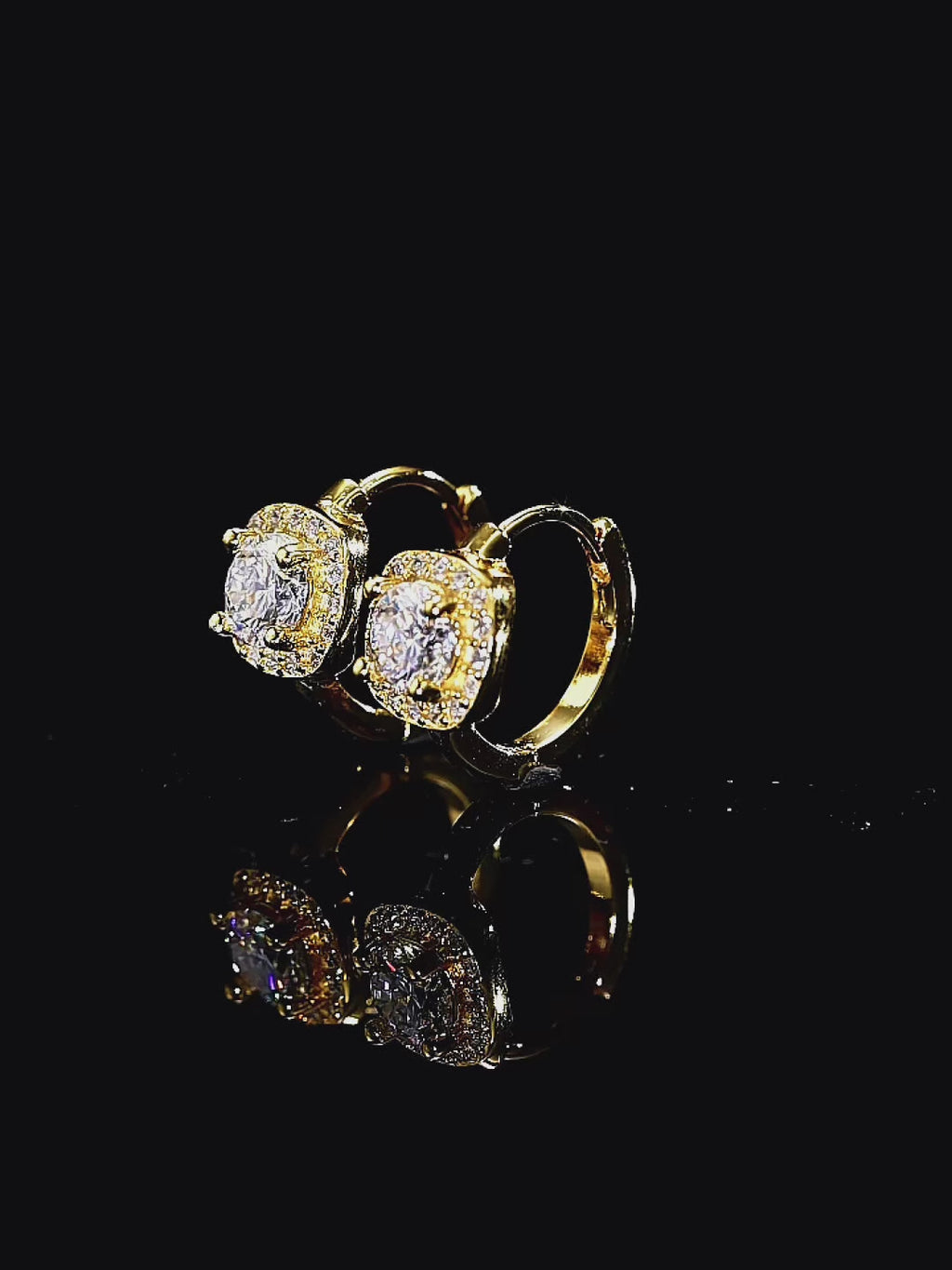 Blessed Moissanite Hoops
