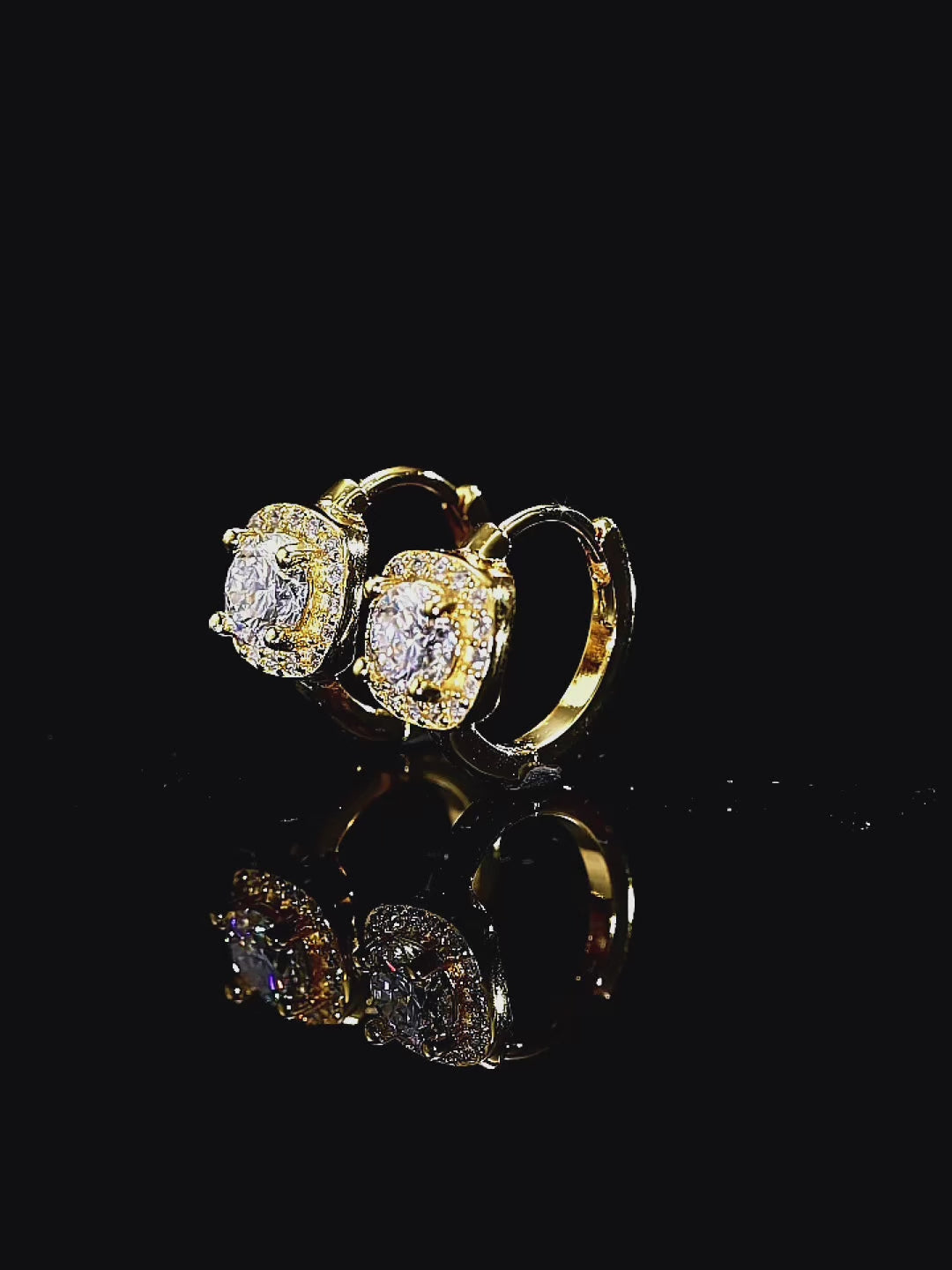 Blessed Moissanite Hoops