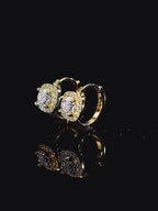 Blessed Moissanite Hoops