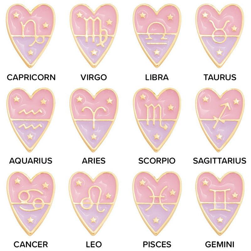 Star Signs Blush Heart Ring