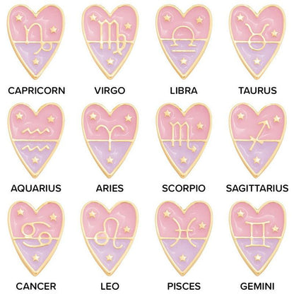 Star Signs Blush Heart Ring