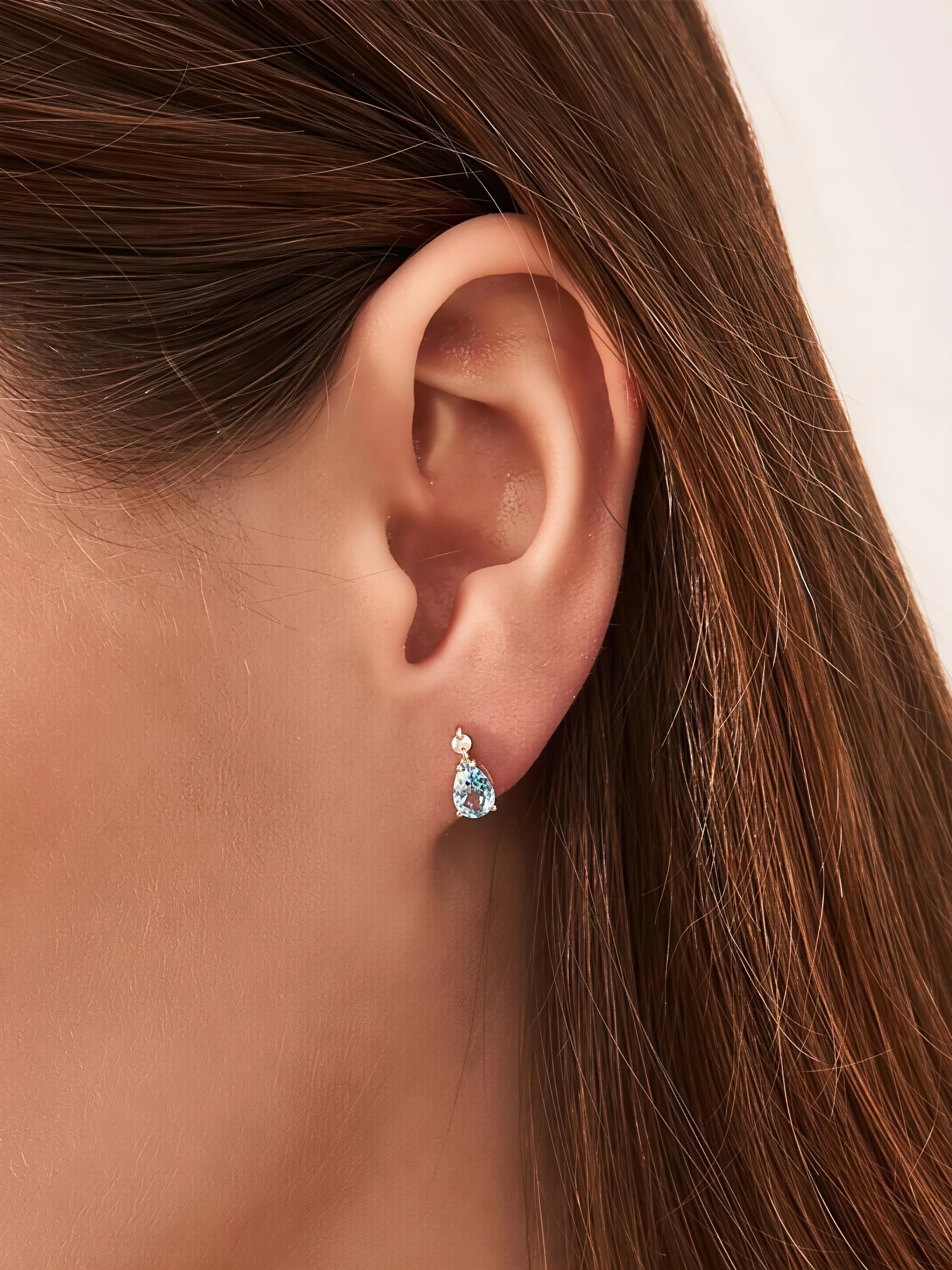 Teardrop Spark Studs
