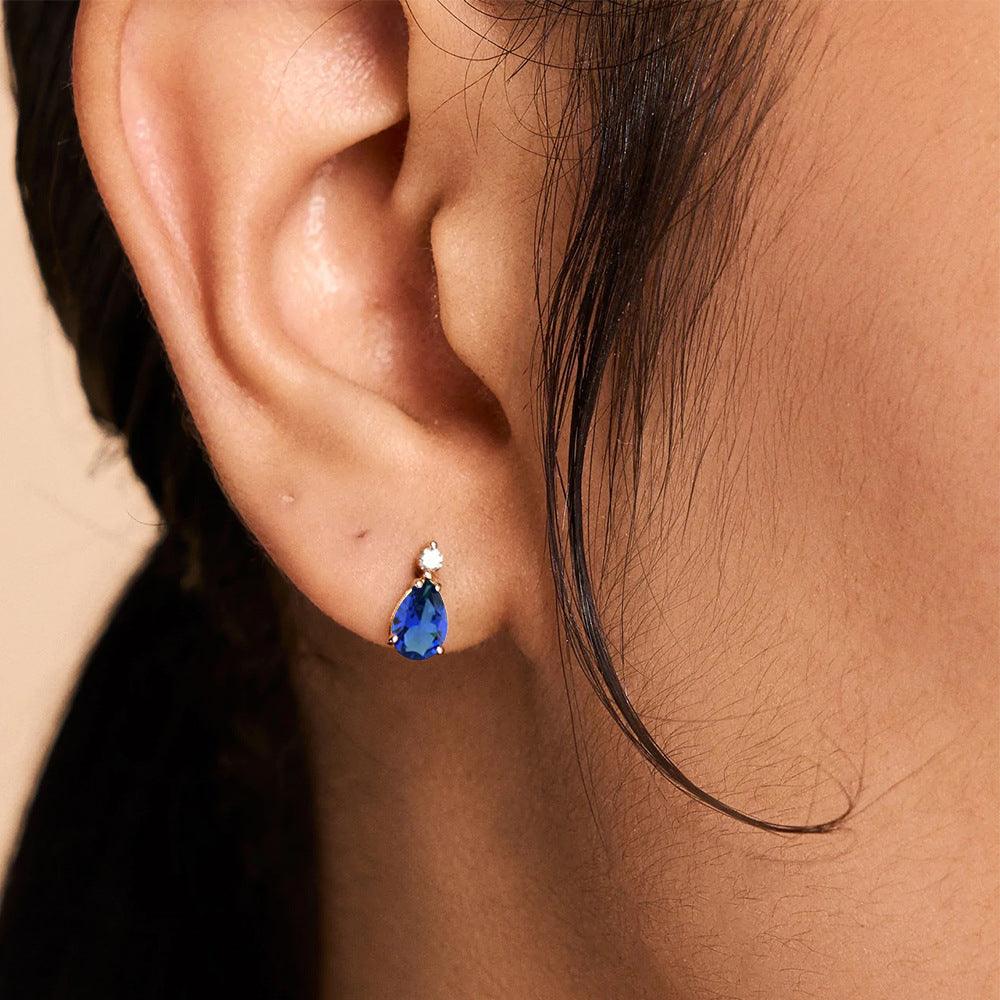 Teardrop Studs