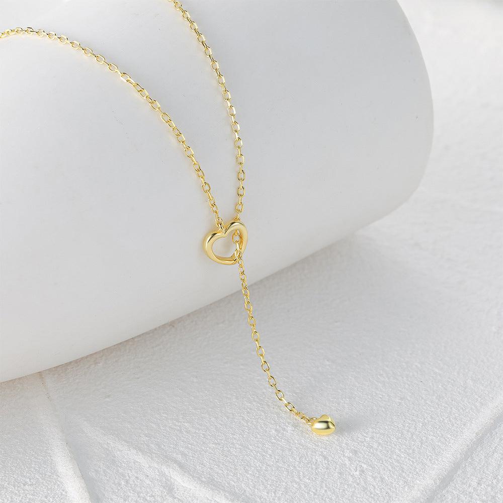 Y-shaped Heart Necklace